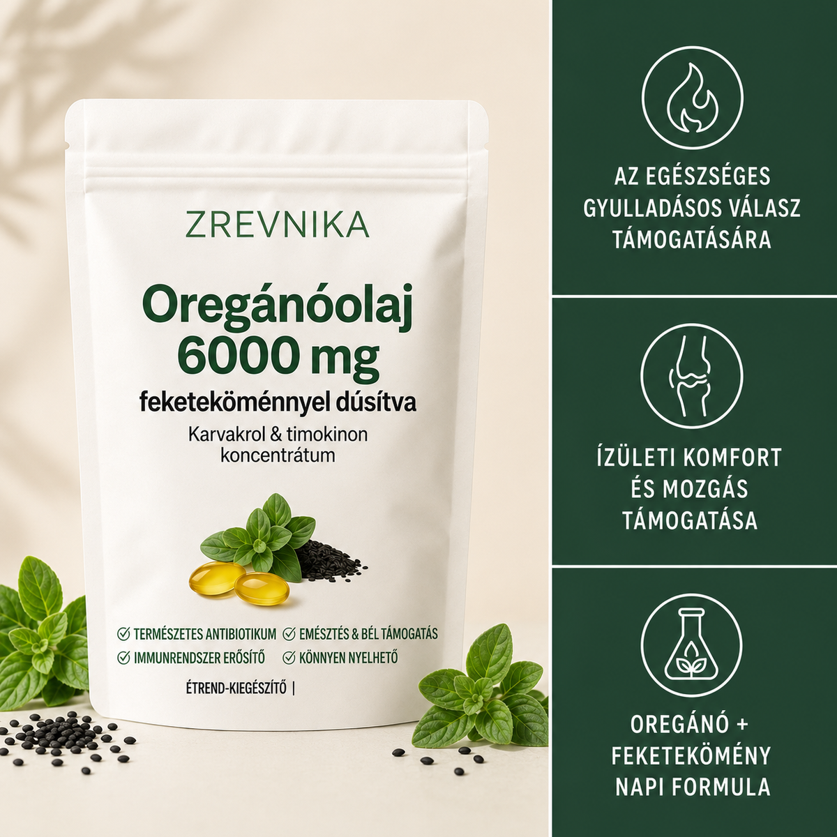 Mozogj kényelmesebben a Zrevnika Oregánóval