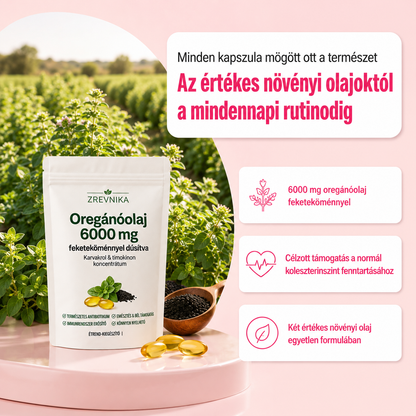 ZREVNIKA Oregánóolaj – Természetes támogatás a koleszterinszinthez
