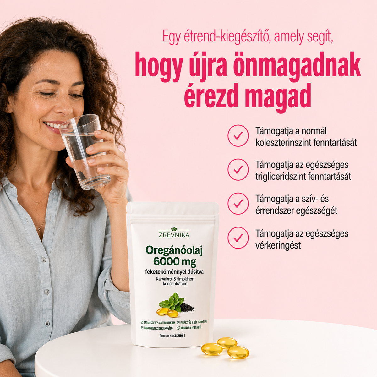 ZREVNIKA Oregánóolaj – Természetes támogatás a koleszterinszinthez