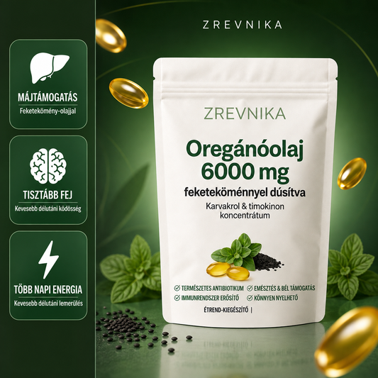 Zrevnika Oregánó — Napi máj- és antioxidáns támogatás